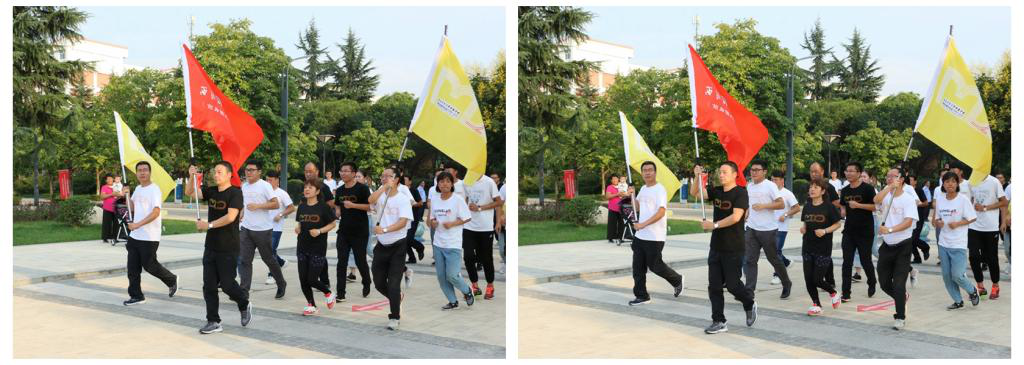 明德学院举行庆祝中华人民共和国成立70周年暨学院20周年院庆,倒计时50天院史院情主题教育接力跑活动